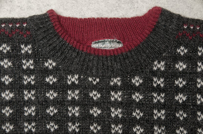 Vintage Pidä saaristo siistinä villapaita 90-luvulta (M)