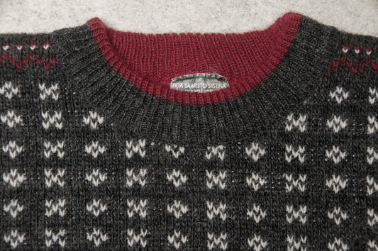 Vintage Pidä saaristo siistinä villapaita 90-luvulta (M)