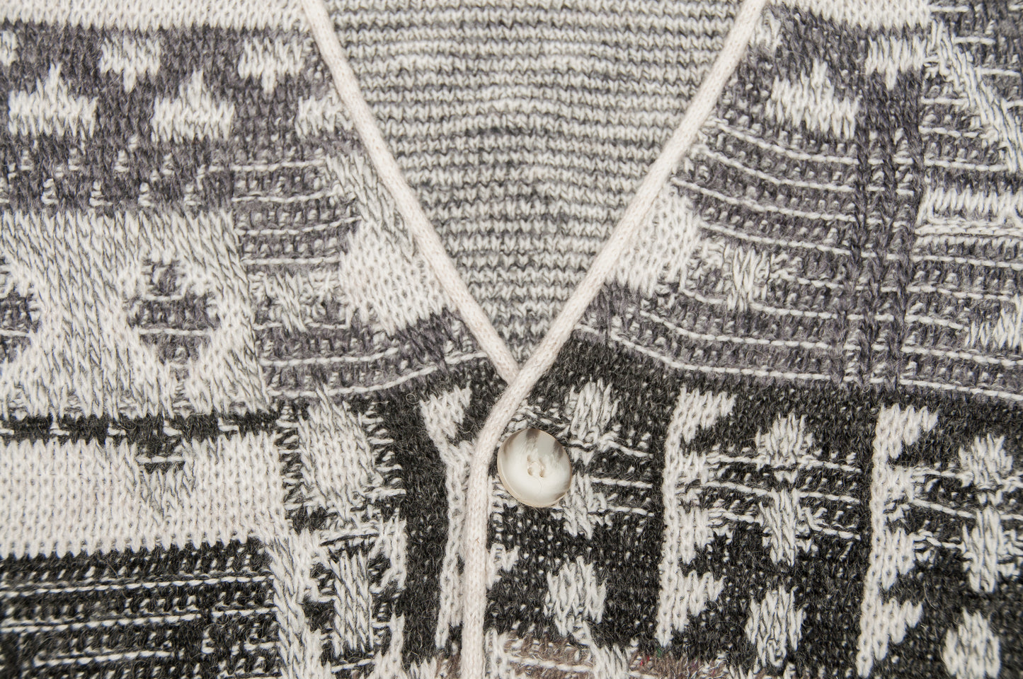 Vintage Van Vaan neuletakki 80-luvulta (L)