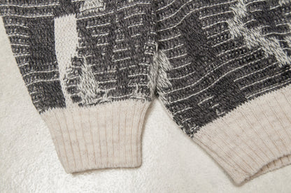 Vintage Van Vaan neuletakki 80-luvulta (L)