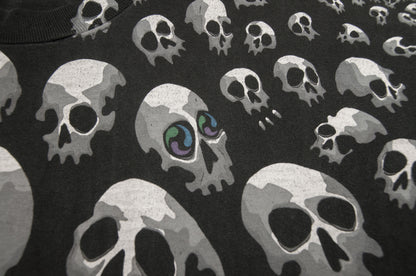 Vintage Liquid Blue - Son of Skulls t-paita 90-luvulta (L)