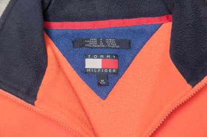 Y2K Tommy Hilfiger fleecepaitatakki (M)