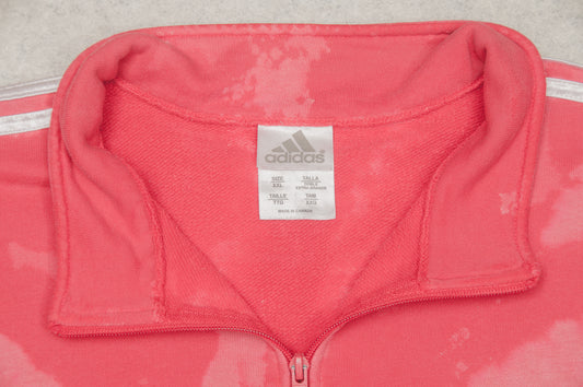Y2K Adidas 1/3-zip-paita (XXL)