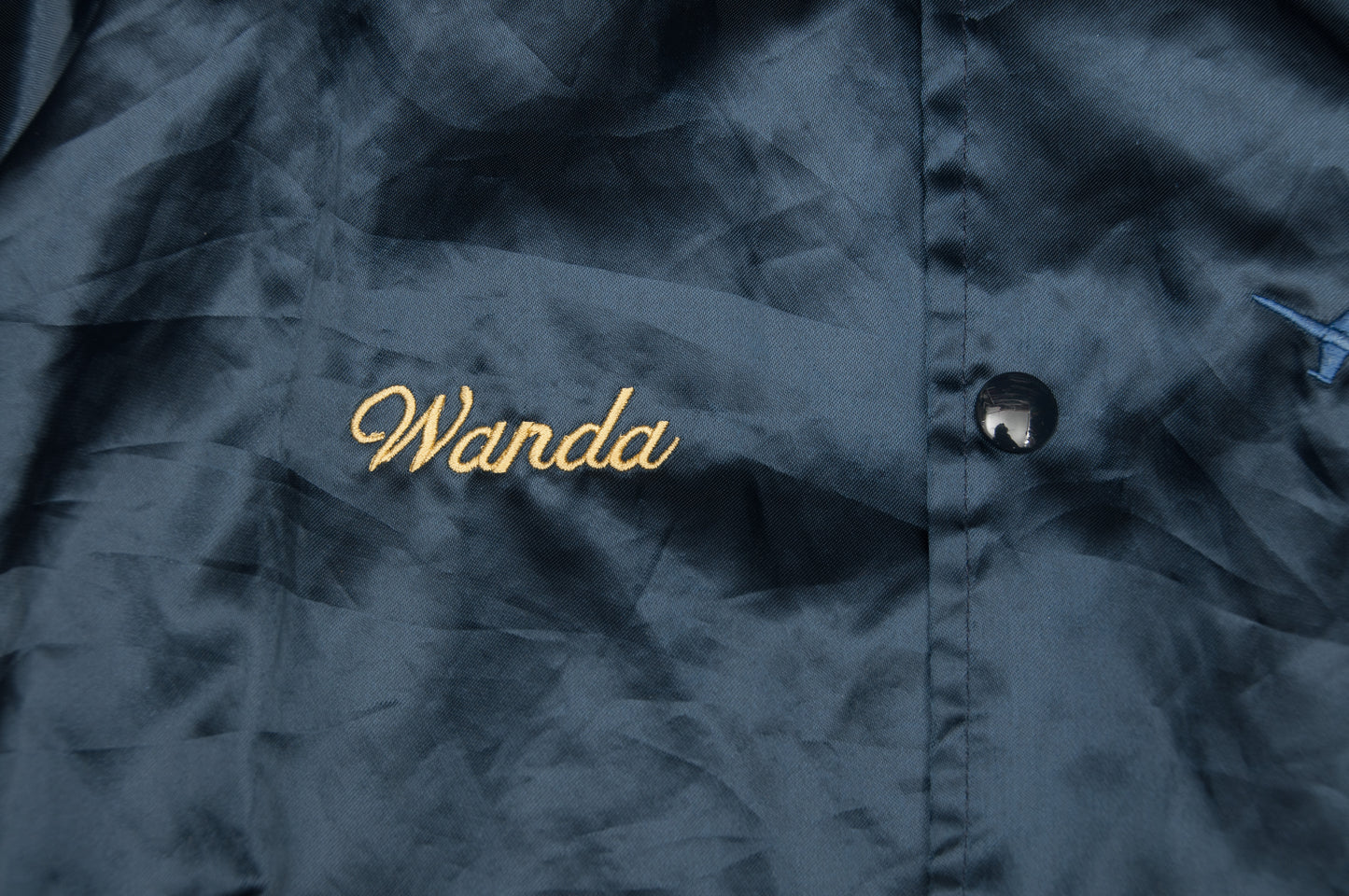 Vintage Hartwell x U.S. Navy Blue Angels satiinitakki 80-luvulta (S)