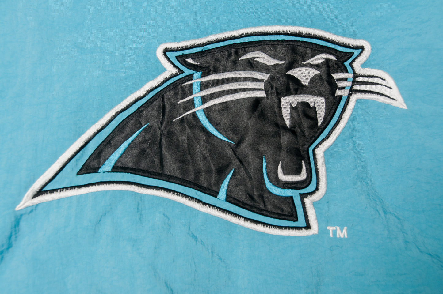 Vintage Starter x NFL Carolina Panthers toppatakki 90-luvulta (L)