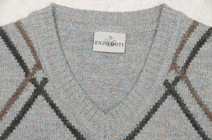 Vintage Enzo Goti neulepaita 90-luvulta (M)