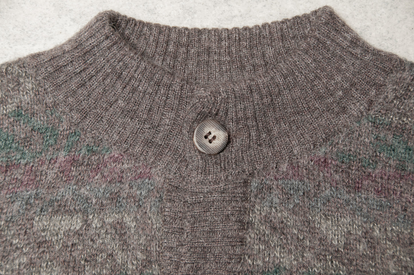 Vintage neuletakki 80-luvulta (M)