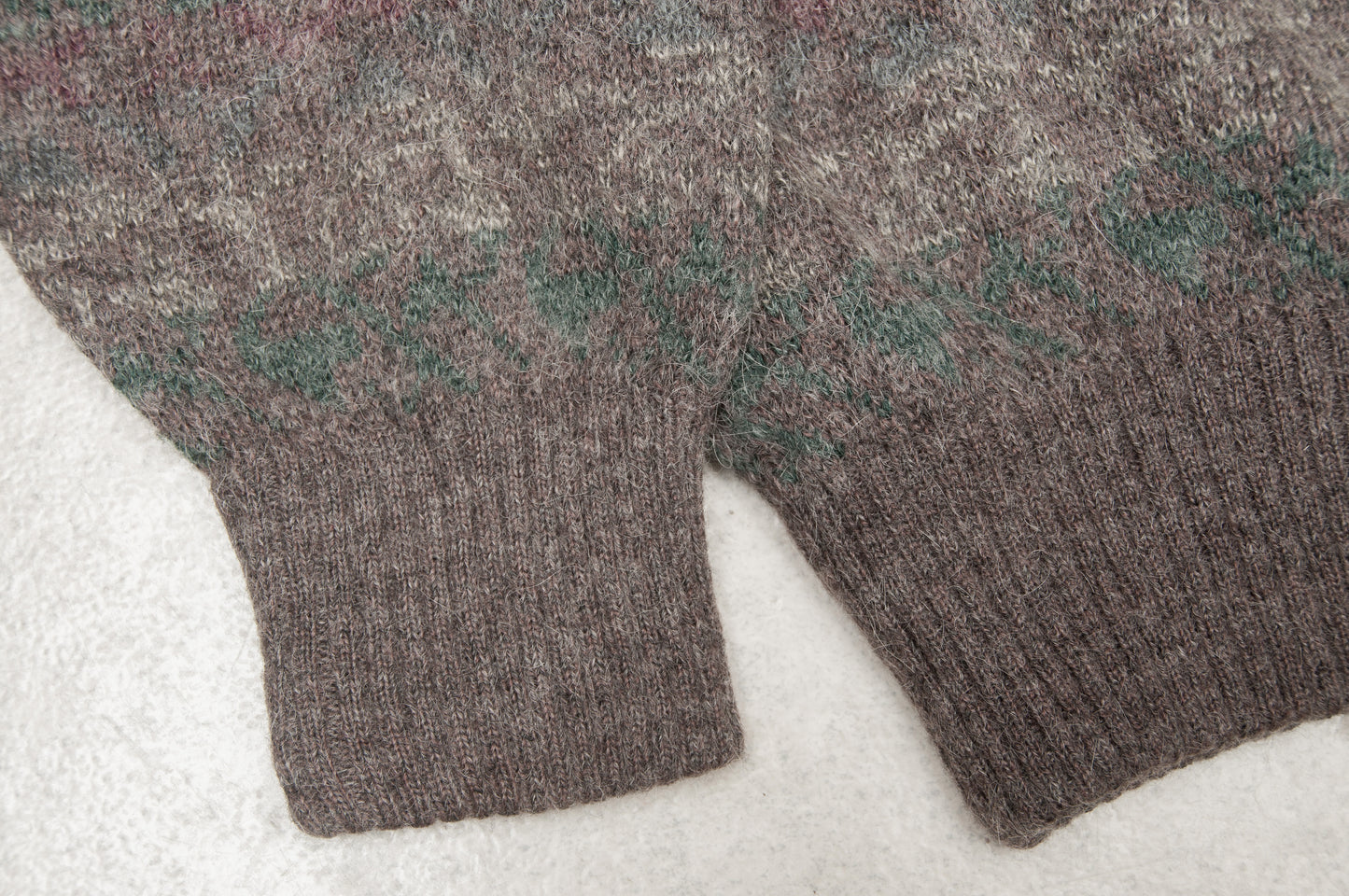 Vintage neuletakki 80-luvulta (M)