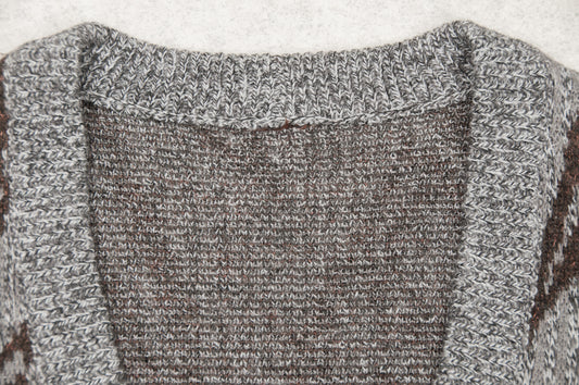 Vintage neuletakki 80-luvulta (M)