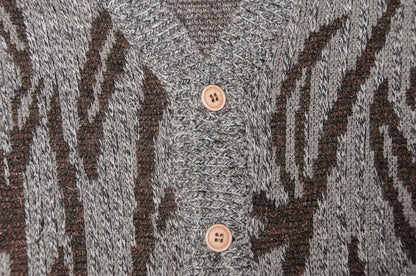 Vintage neuletakki 80-luvulta (M)