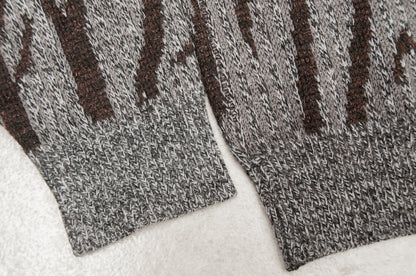 Vintage neuletakki 80-luvulta (M)