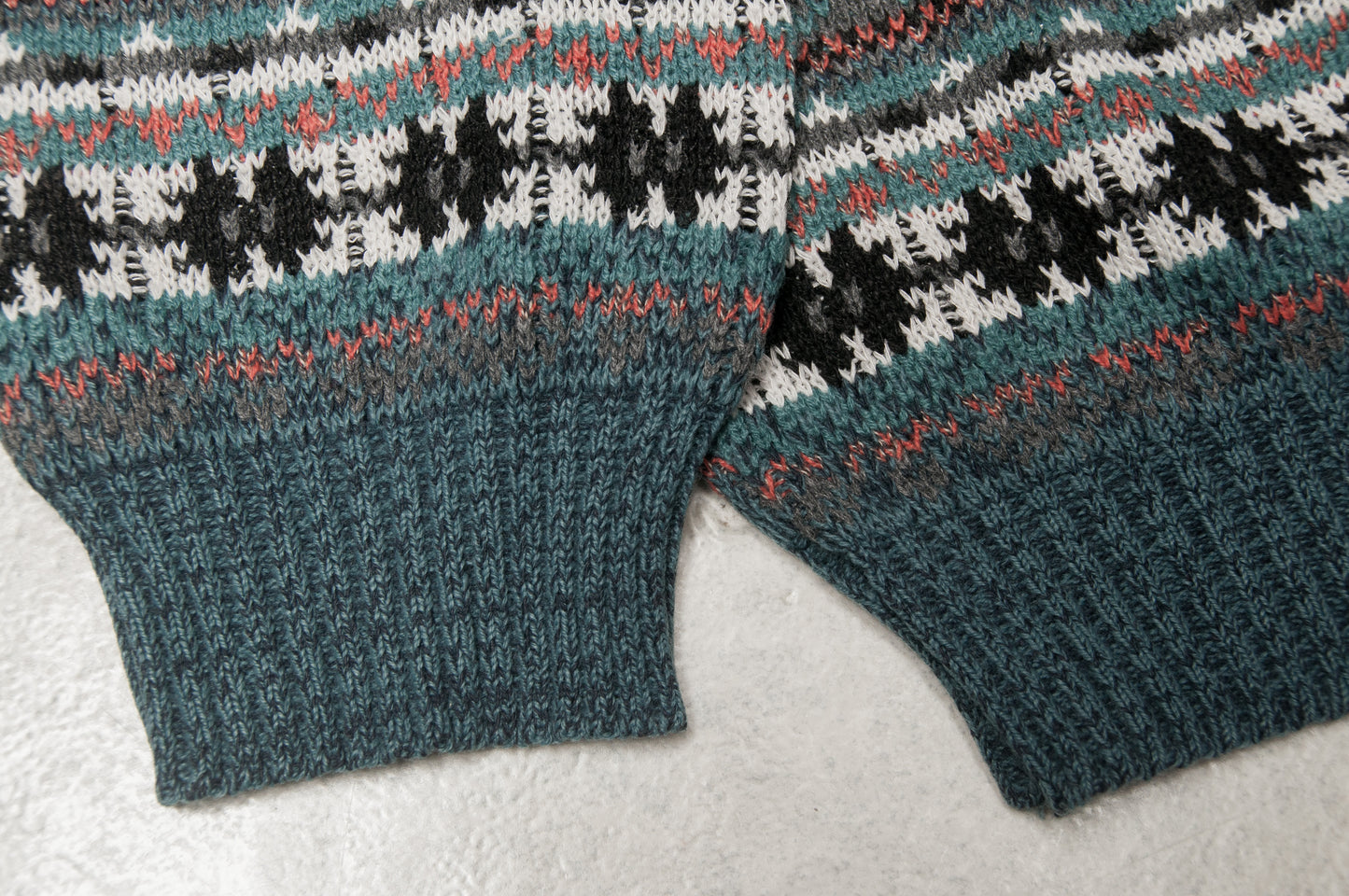 Vintage Bluoltre villaneule 90-luvulta (L)