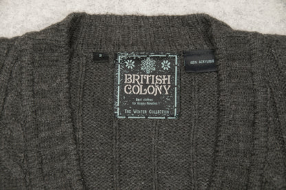 Vintage British Colony neuletakki 90-luvulta (L)