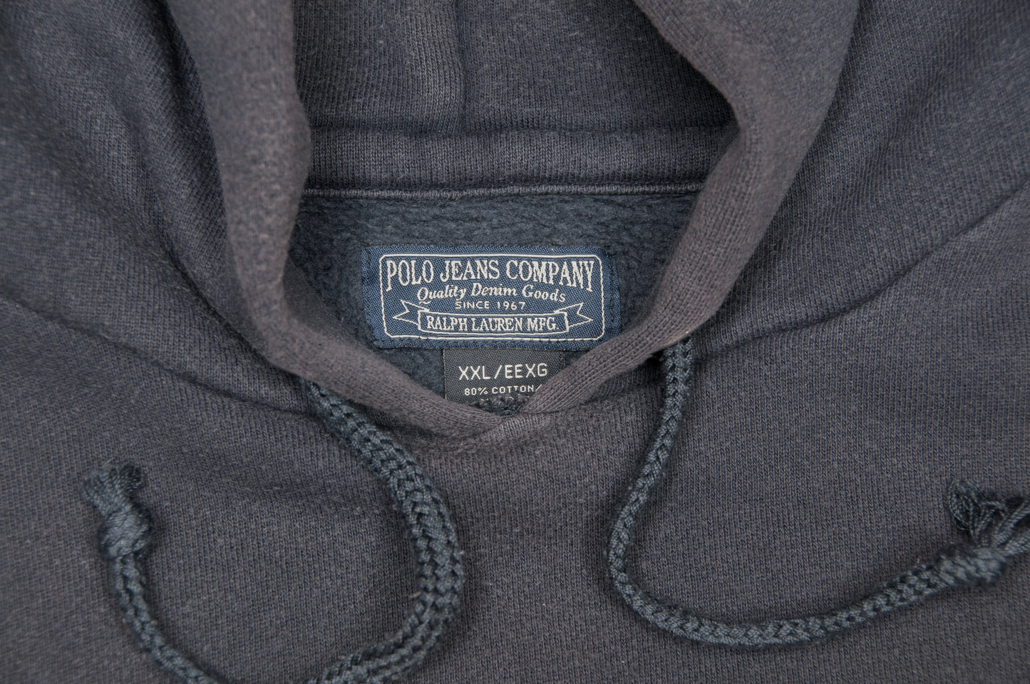 Vintage Polo Jeans Company huppari 90-luvulta (XXL)