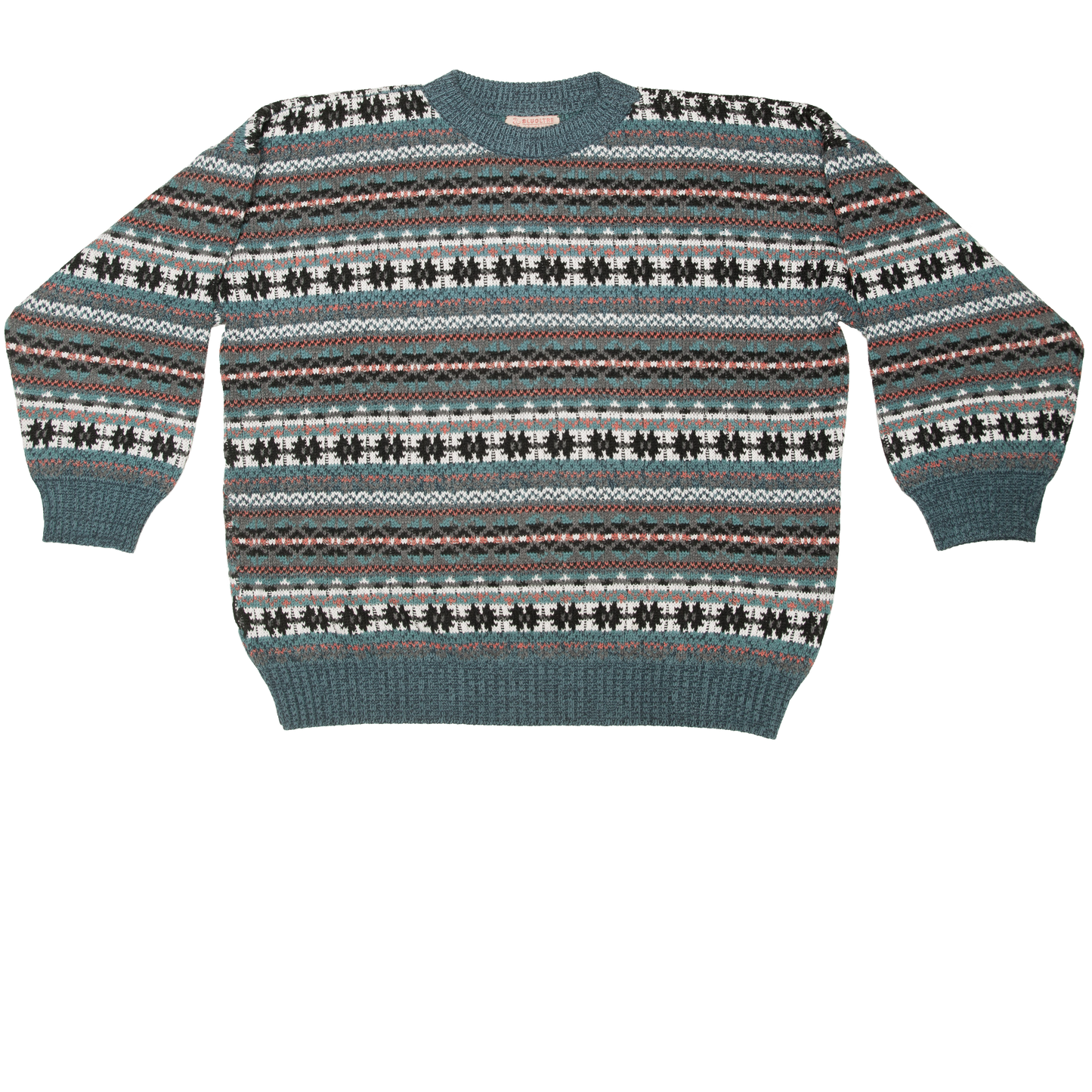 Vintage Bluoltre villaneule 90-luvulta (L)