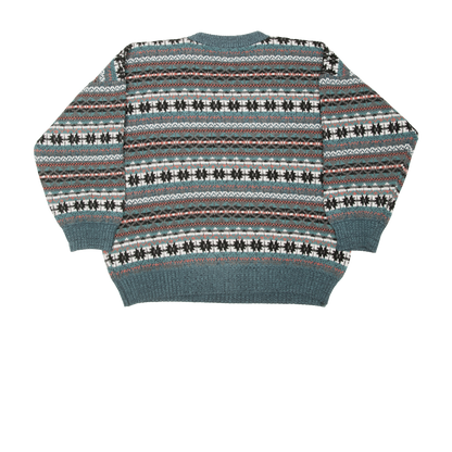 Vintage Bluoltre villaneule 90-luvulta (L)