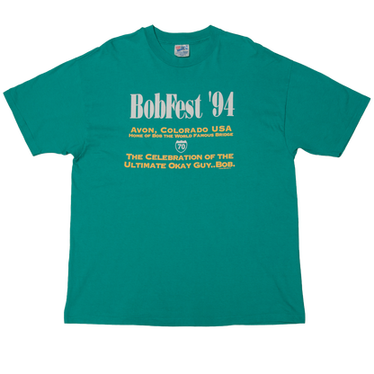 Vintage BobFest ´94 t-paita 90-luvulta (L)