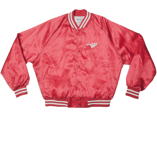 Vintage Chalk Line x Certified satiinitakki 90-luvulta (XL)