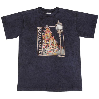 Vintage Chicago Chinatown t-paita 90-luvulta (L)