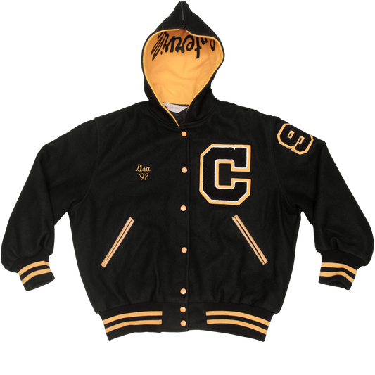 Vintage Gem Sportswear x Centerville varsitytakki 90-luvulta (L)