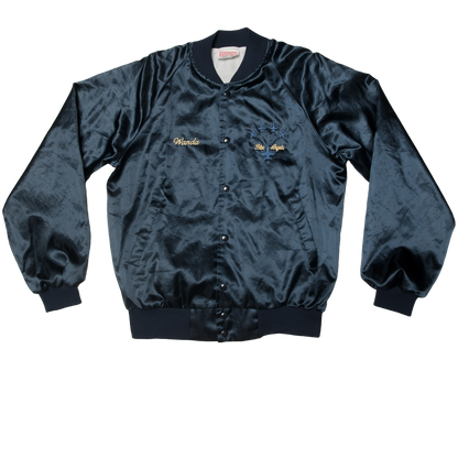 Vintage Hartwell x U.S. Navy Blue Angels satiinitakki 80-luvulta (S)