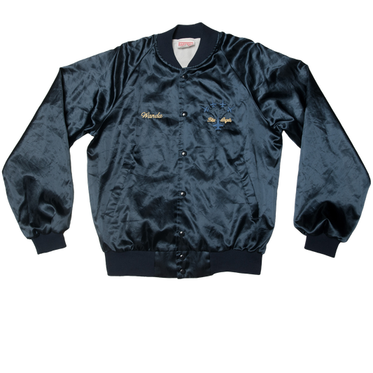 Vintage Hartwell x U.S. Navy Blue Angels satiinitakki 80-luvulta (S)