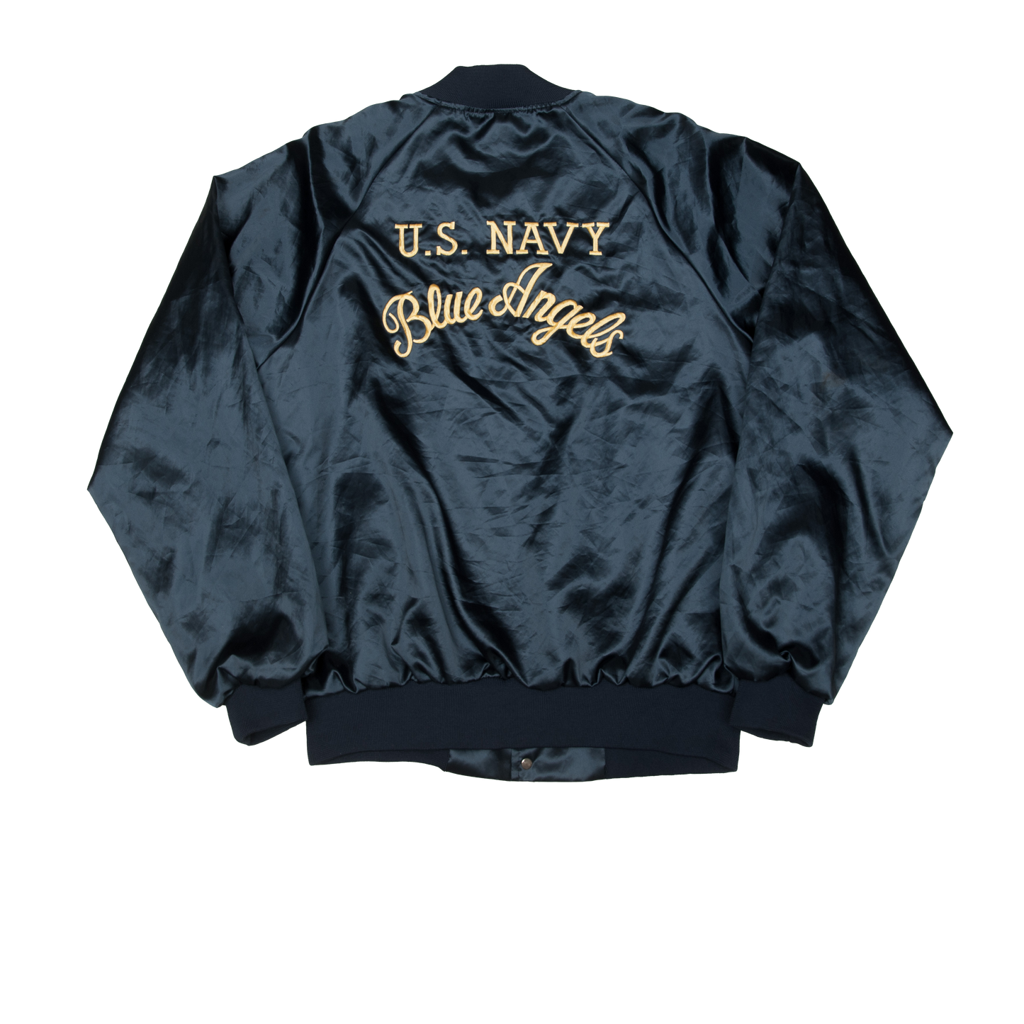 Vintage Hartwell x U.S. Navy Blue Angels satiinitakki 80-luvulta (S)