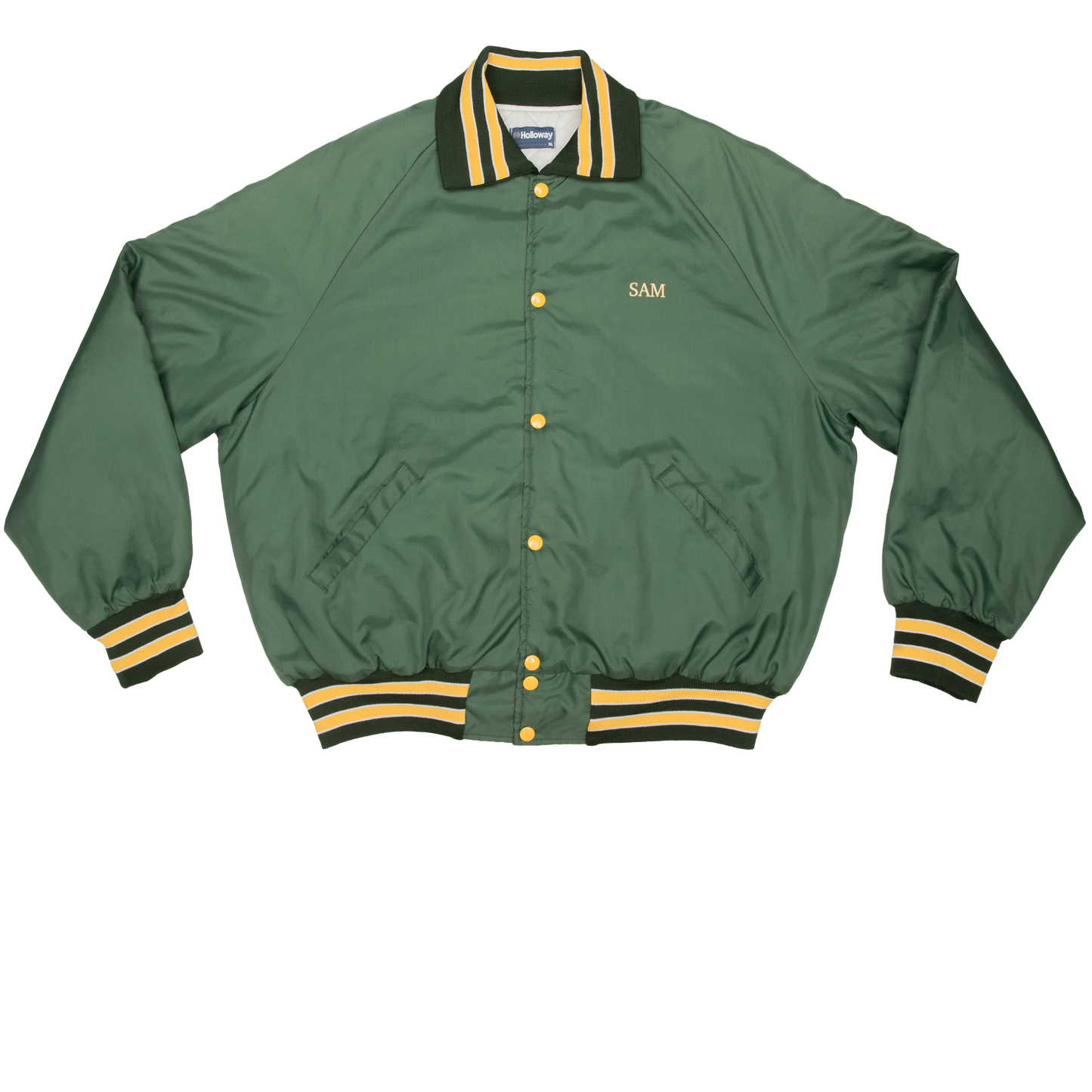 Vintage Holloway x West Central Two-Cylinder Club satiinitakki 90-luvulta (XL)