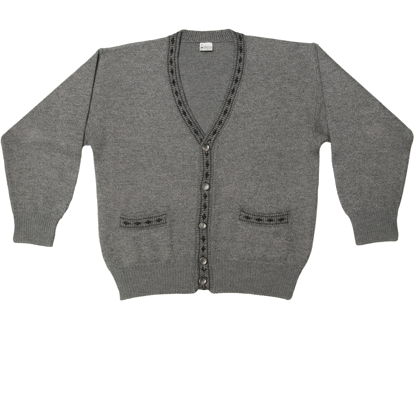 Vintage Maglificio Meni villatakki 90-luvulta (M)