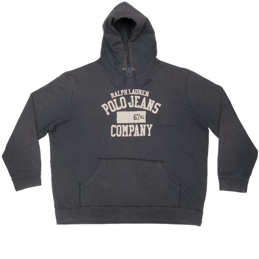 Vintage Polo Jeans Company huppari 90-luvulta (XXL)