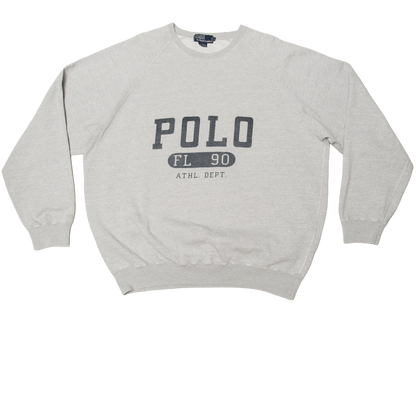 Vintage Polo by Ralph Lauren FL 90 collegepaita 90-luvulta (XXL)