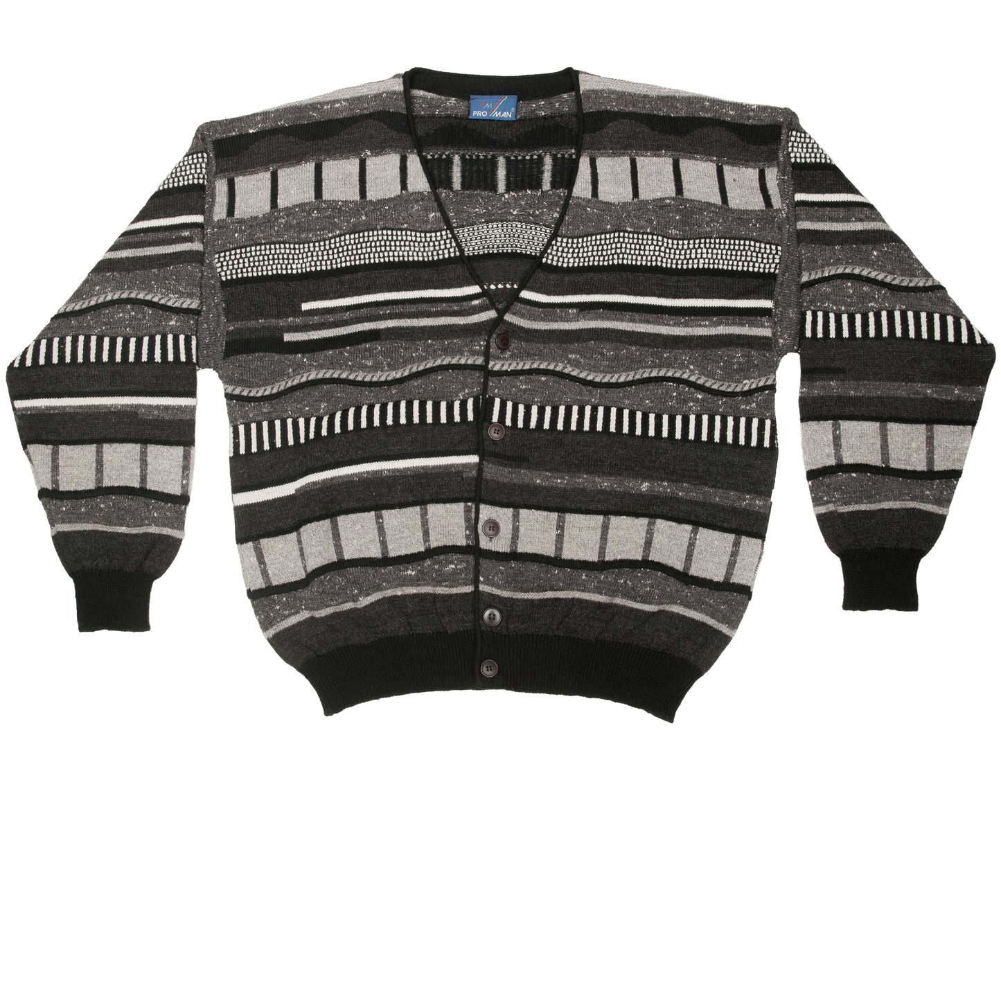 Vintage Pro Man neuletakki 80-luvulta (M)