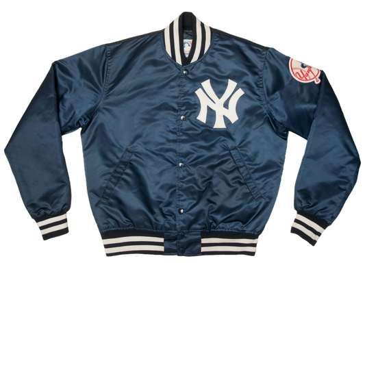 Vintage Starter x MLB New York Yankees satiinitakki 90-luvulta (M)