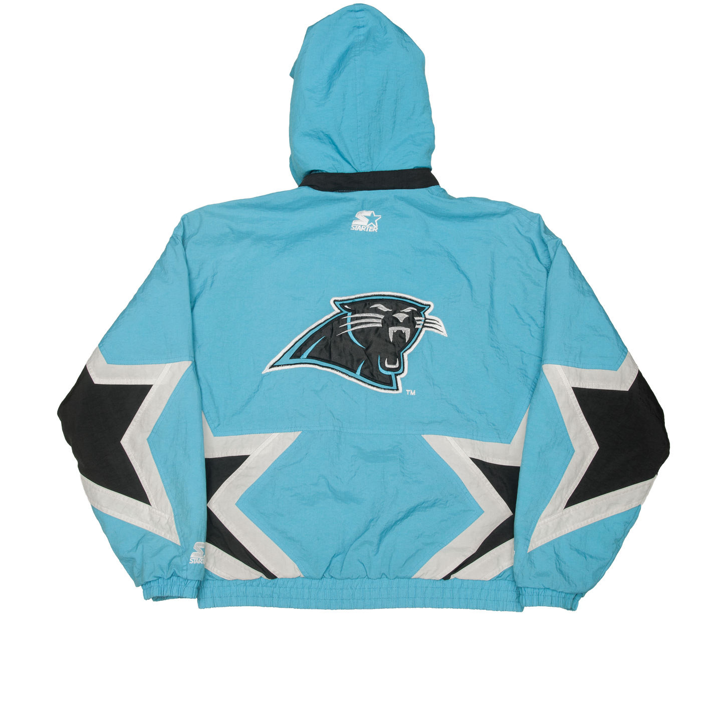 Vintage Starter x NFL Carolina Panthers toppatakki 90-luvulta (L)