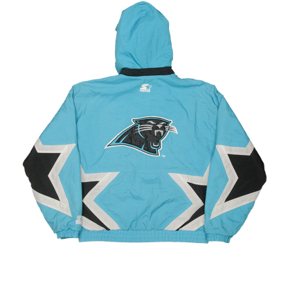 Vintage Starter x NFL Carolina Panthers toppatakki 90-luvulta (L)