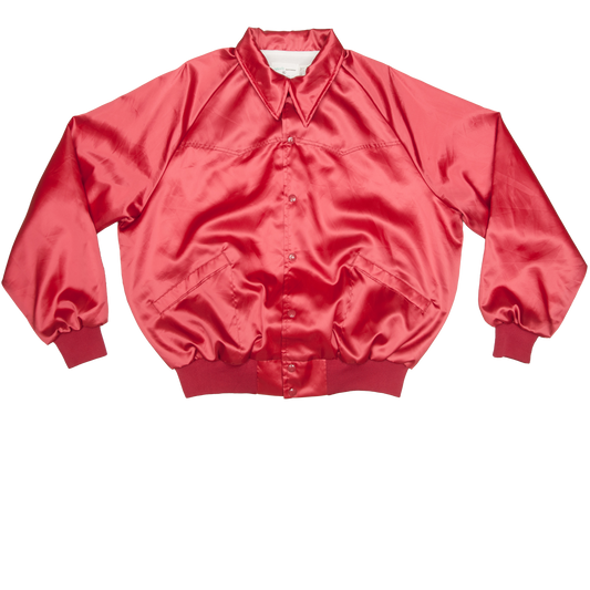 Vintage Whitely Sportswear x Four State Stockyards satiinitakki 80-luvulta (XL)