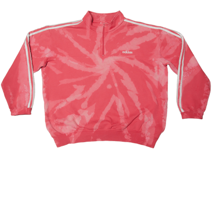 Y2K Adidas 1/3-zip-paita (XXL)