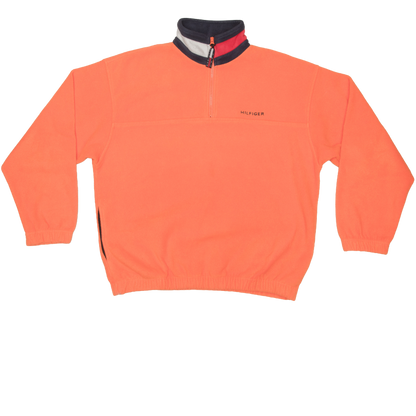 Y2K Tommy Hilfiger fleecepaitatakki (M)