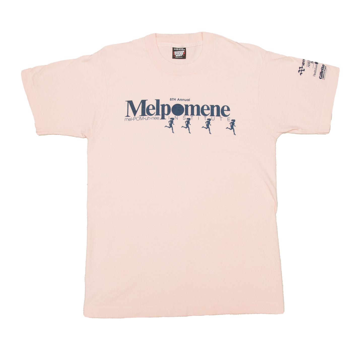 Vintage Melpomene Institute t-paita 90-luvulta (XS)