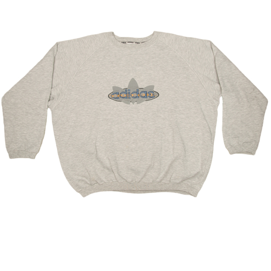 Vintage Adidas collegepaita 80-luvulta (XXL)