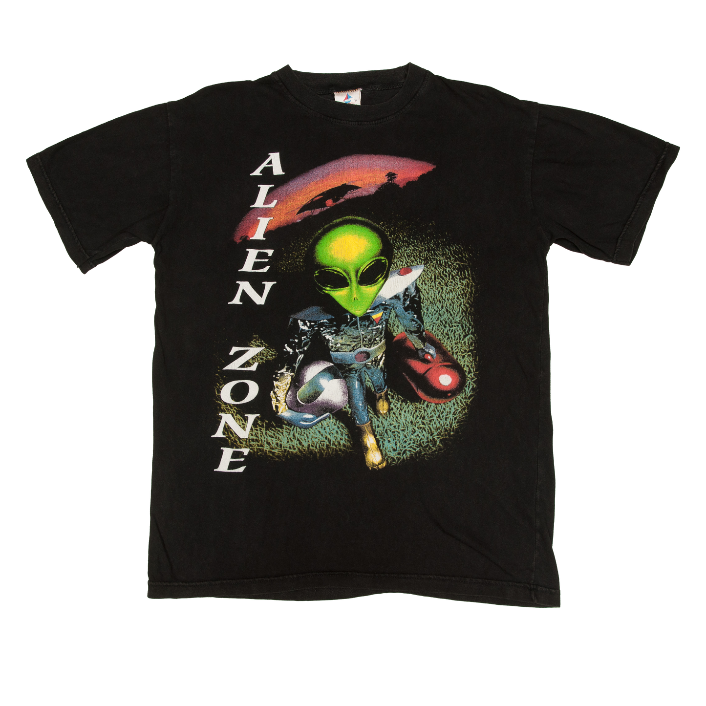 Vintage Alien Zone t-paita 90-luvulta (M)