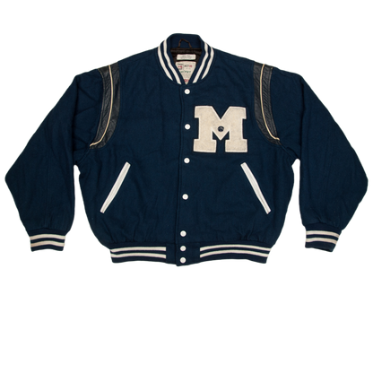 Vintage Big Star Mack Bib varsitytakki 80-luvulta (L)