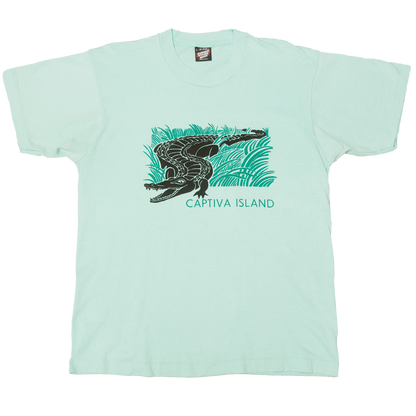 Vintage Captiva Island t-paita 90-luvulta (M)