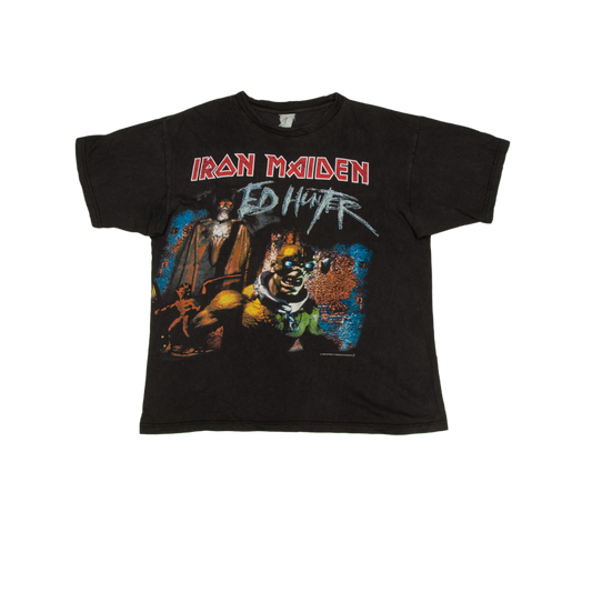 Vintage Iron Maiden Ed Hunter t-paita 90-luvulta (L)