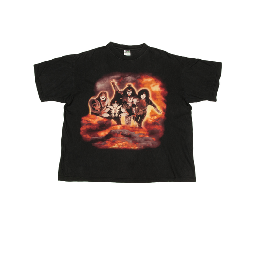 Vintage Kiss Psycho Circus Live in 3D t-paita 90-luvulta (XL)