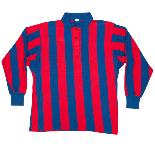Vintage Le Coq Sportif rugbypaita 60-luvulta (S)