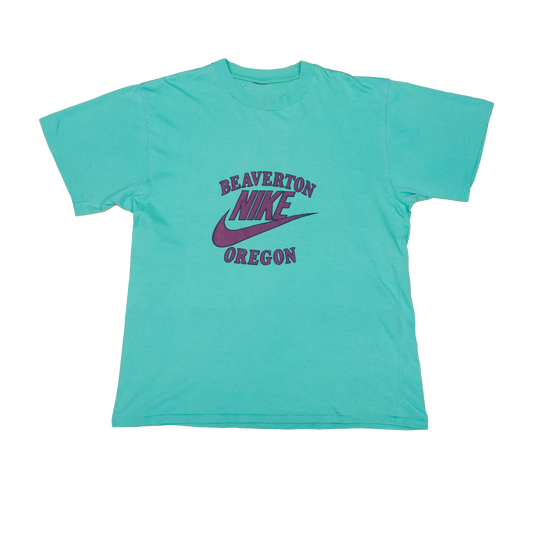Vintage Nike Beaverton Oregon t-paita 80-luvulta (M)