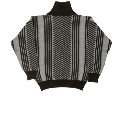 Vintage Pier Lorenz alpakkavillaneule 80-luvulta (M)