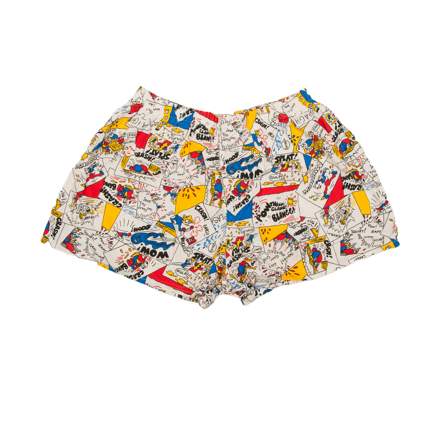 Vintage POW! THANG! CLANG! shortsit 80-luvulta (XS)
