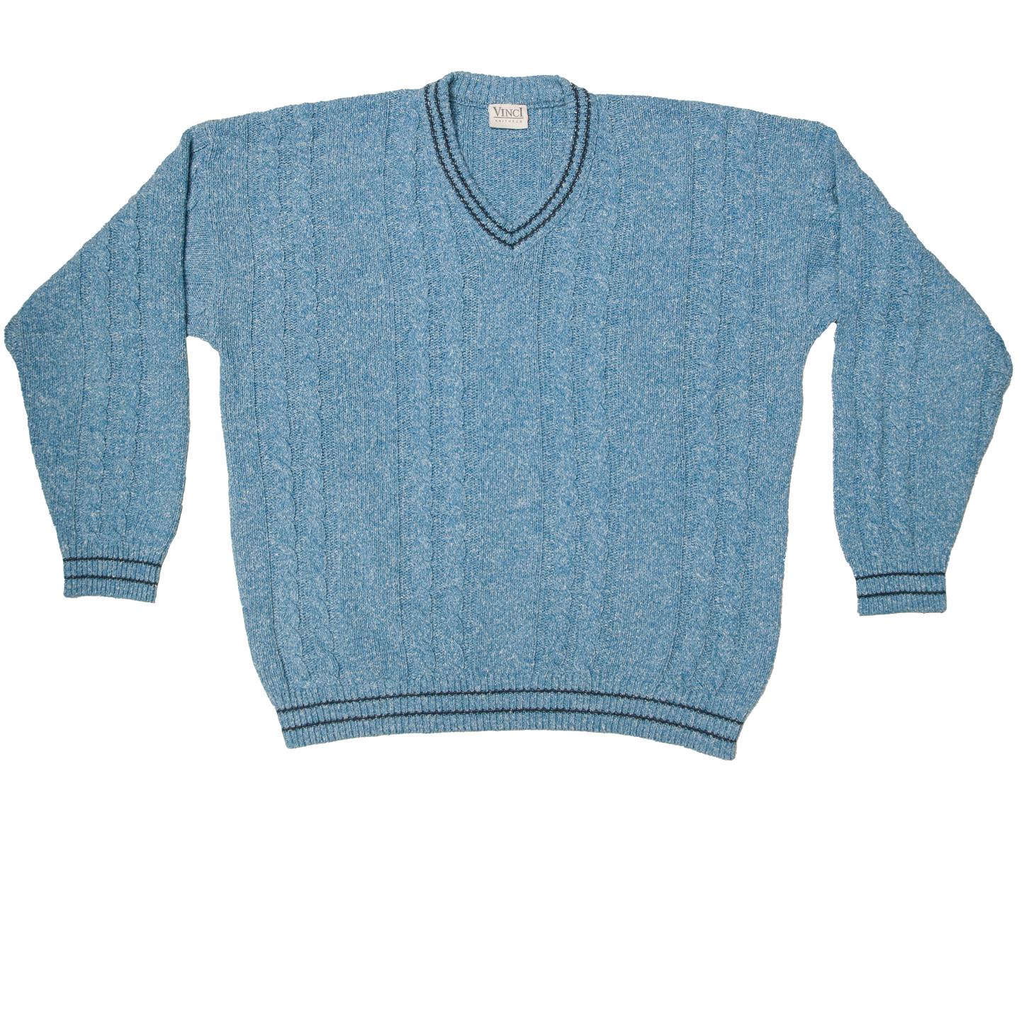 Vintage Vinci Knitwear neulepaita 80-luvulta (L)